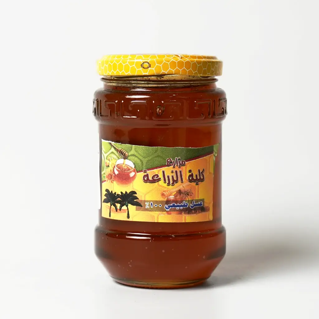 عسل طبيعي كلية الزراعة 500 غم