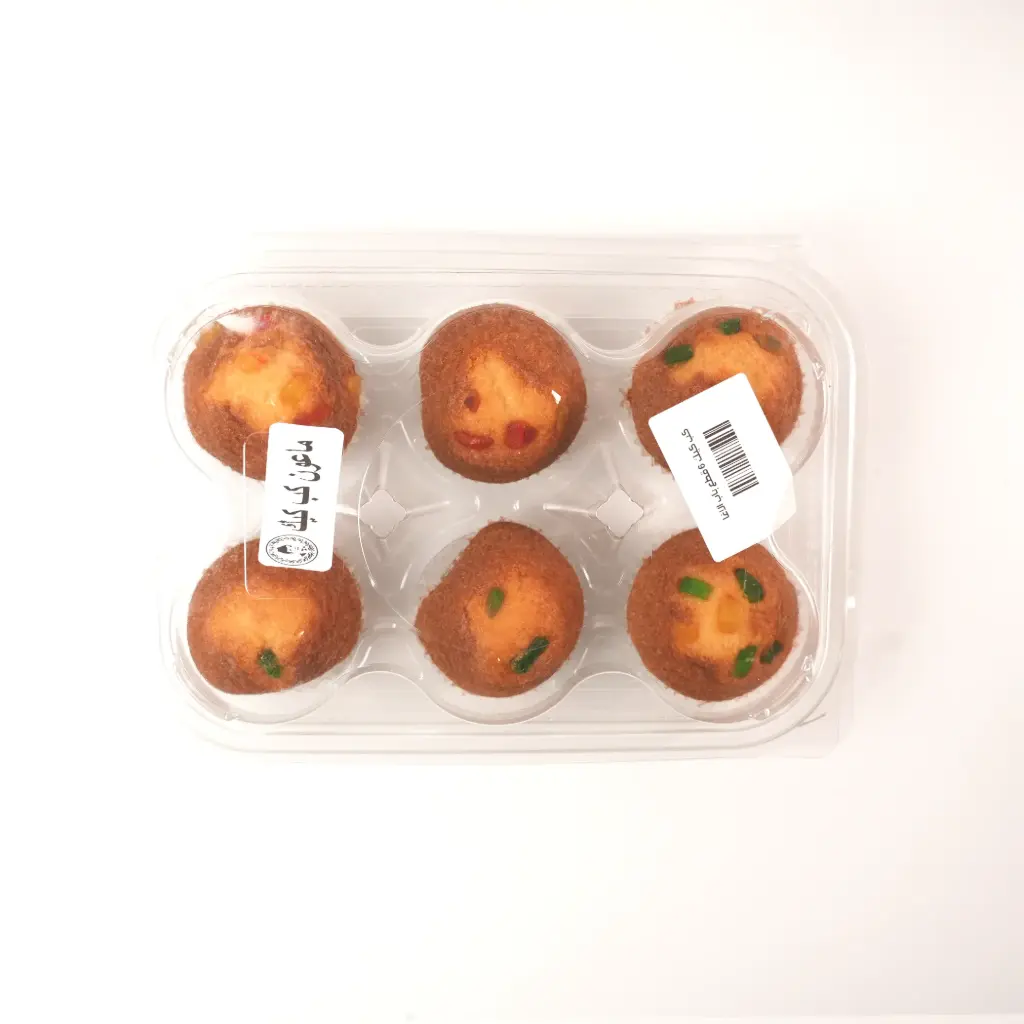 كب كيك 6 قطع باب الاغا