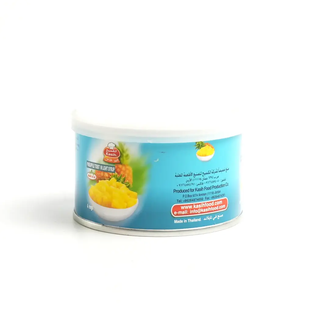 اناناس مكعبات علبة صغيرة الكسيح 227 غم