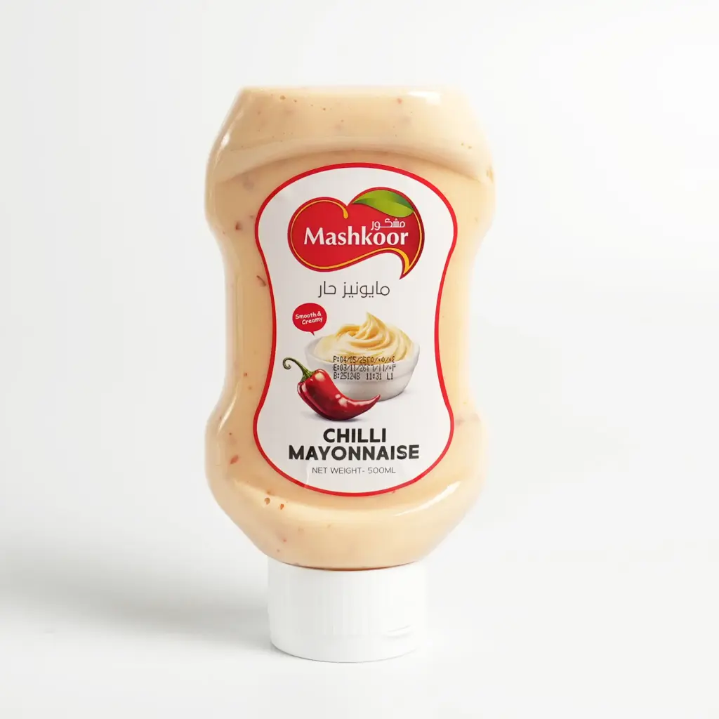 مايونيز فلفل احمر مشكور 500 مل