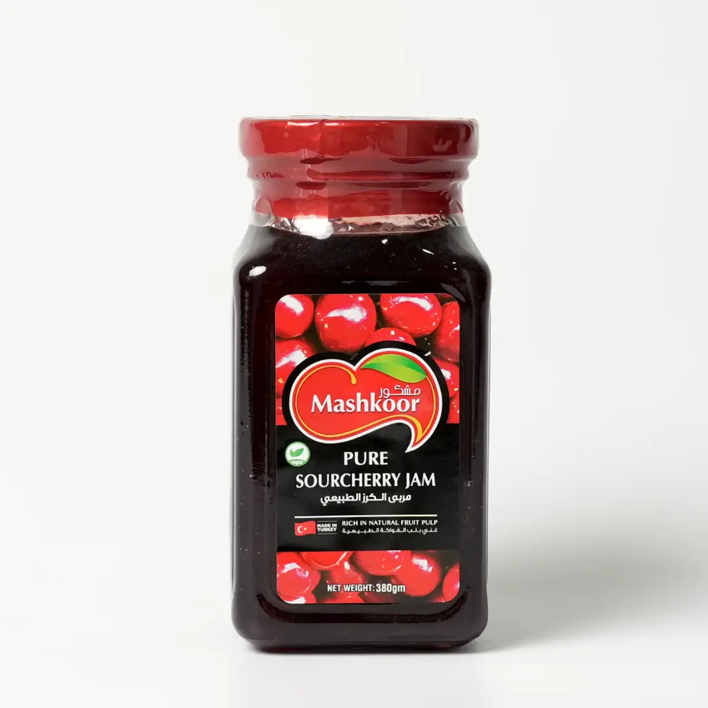 مربى الكرز الطبيعي مشكور 380 غم