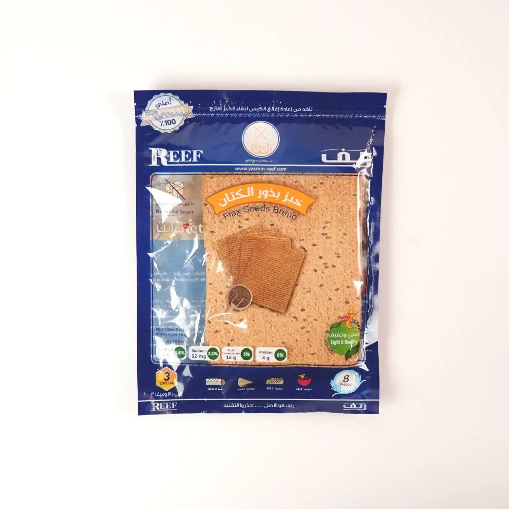 خبز بذور الكتان ريف