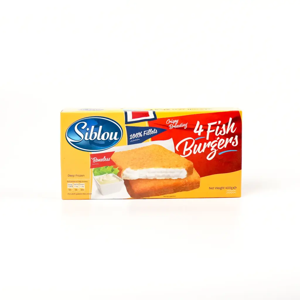 مقرمش برغر سمك سيبلو 400 غم 