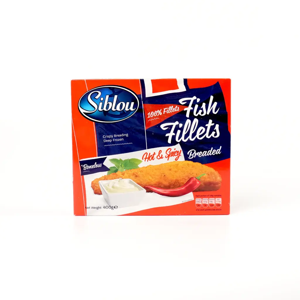  مقرمش فيليه حار سمك سيبلو 400 غم