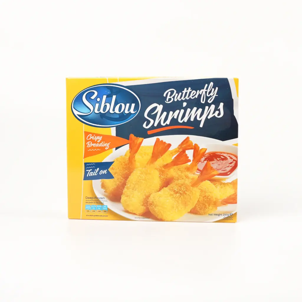  مقرمش روبيان فراشة سيبلو 250غم 