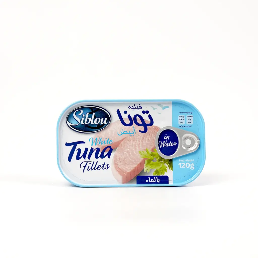 سمك تونا  صغير ازرق ماء سيبلو120 غم