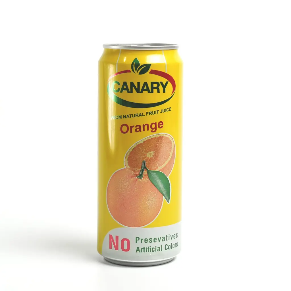 عصير برتقال طبيعي كناري 330 مل