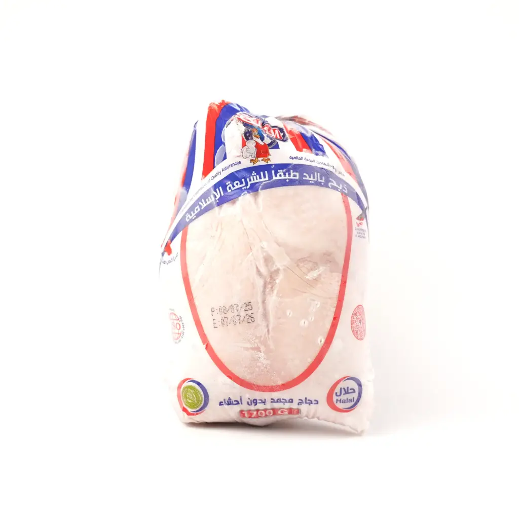دجاج كامل مجمد الملكة 1700 غم