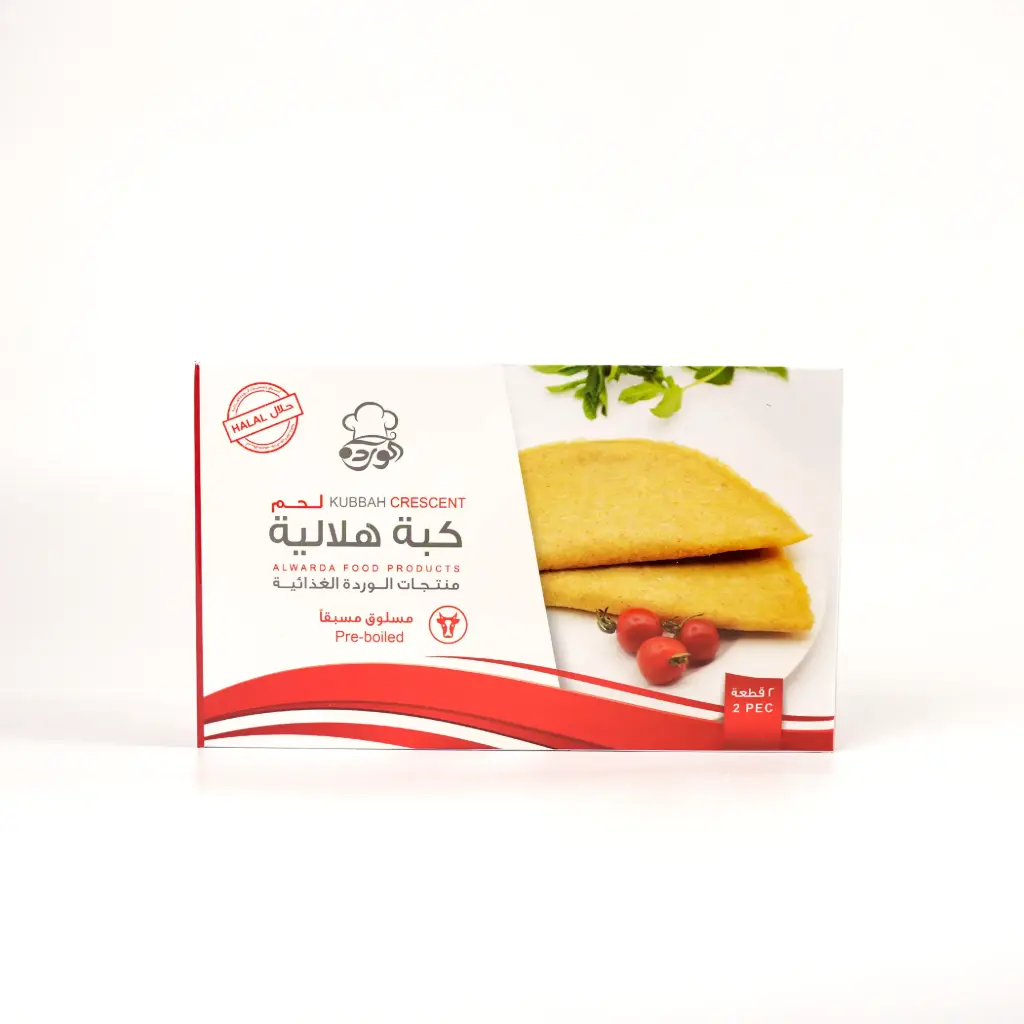 كبة هلالية الوردة