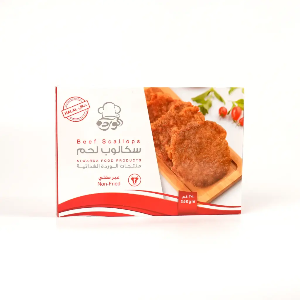 سكالوب لحم الوردة