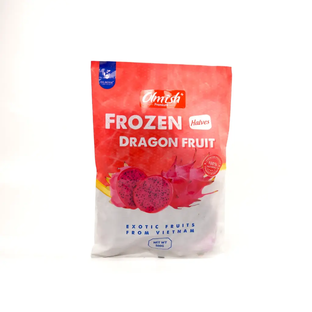  فاكهة التنين المجمدة الحمراء نصفين 500 غم