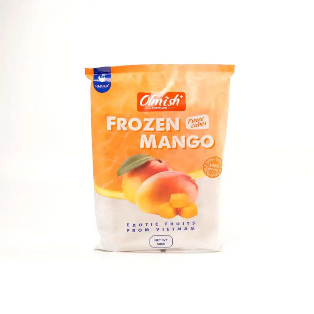  هريس المانجو المجمد مكعبات 500 غم