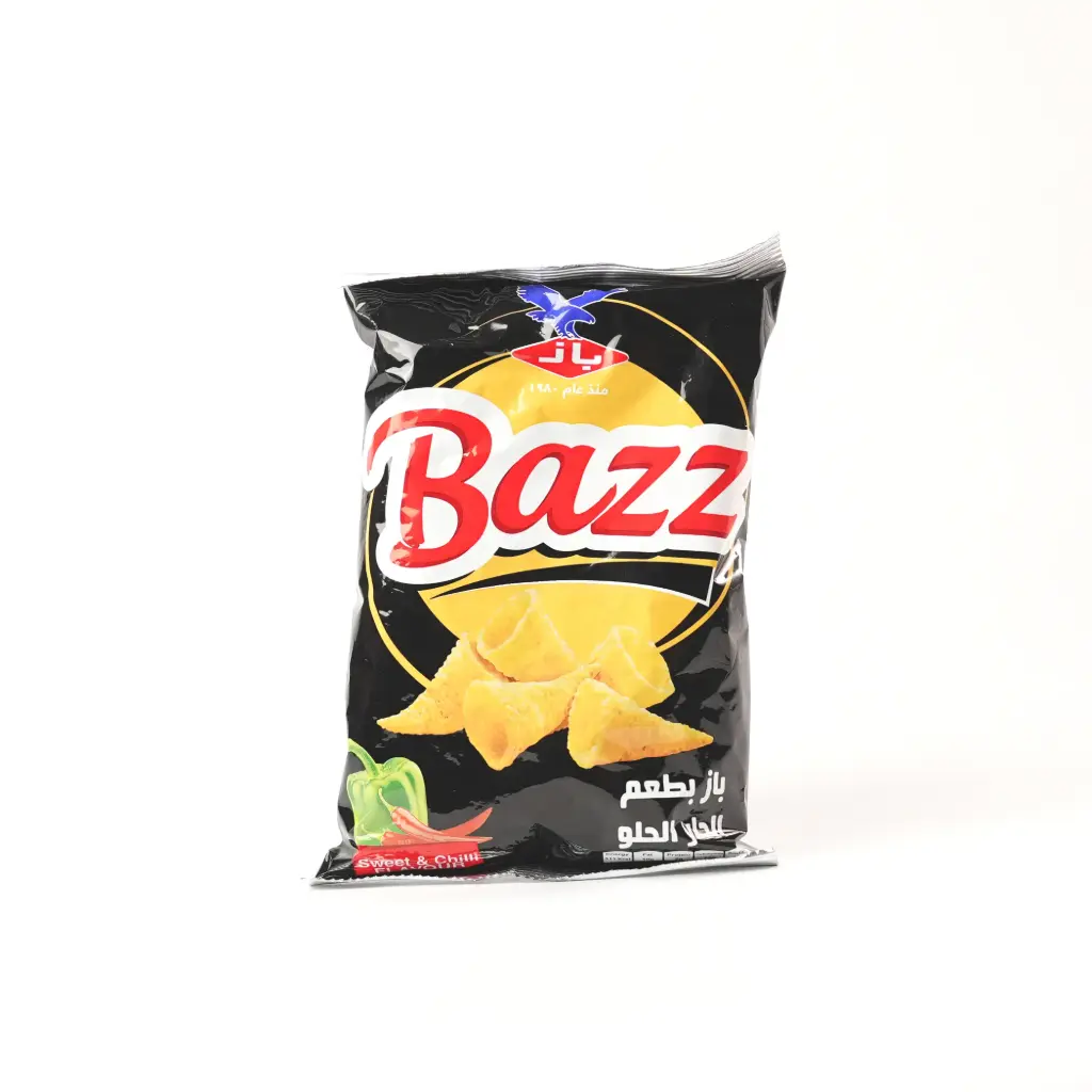 شيبس طربوش باز بطعم الحار والحلو