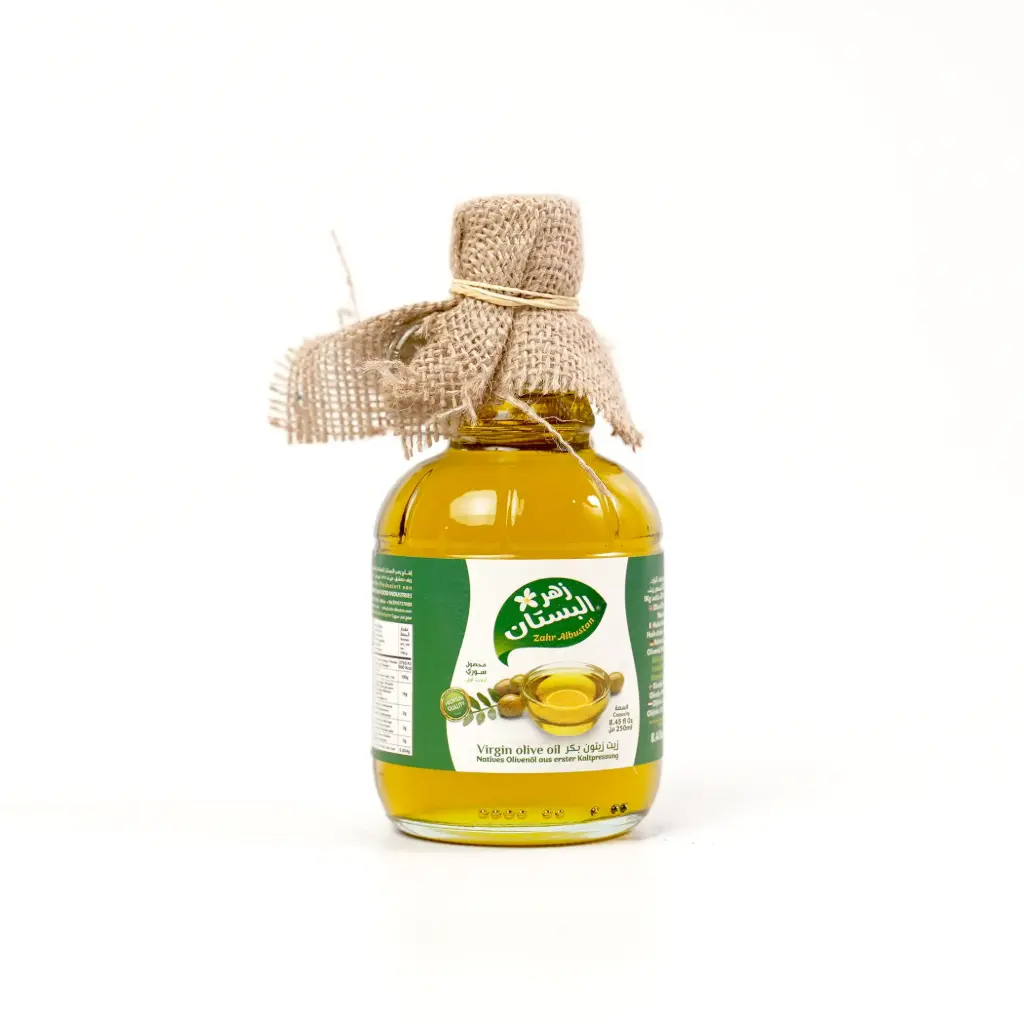 زيت زيتون للقلي زجاجي زهر البستان 250 مل