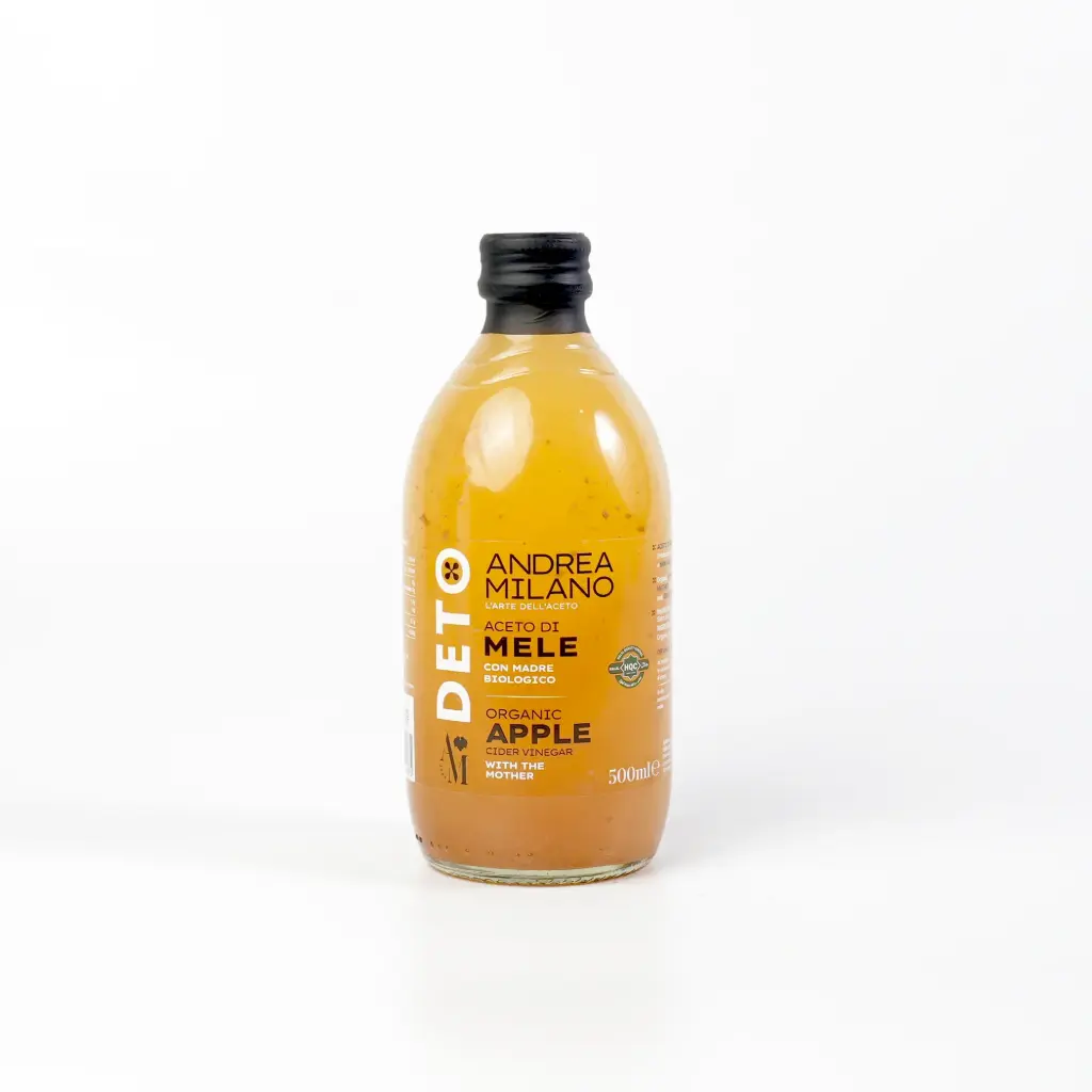 خل التفاح العضوي اندريا ميلانو 500 مل