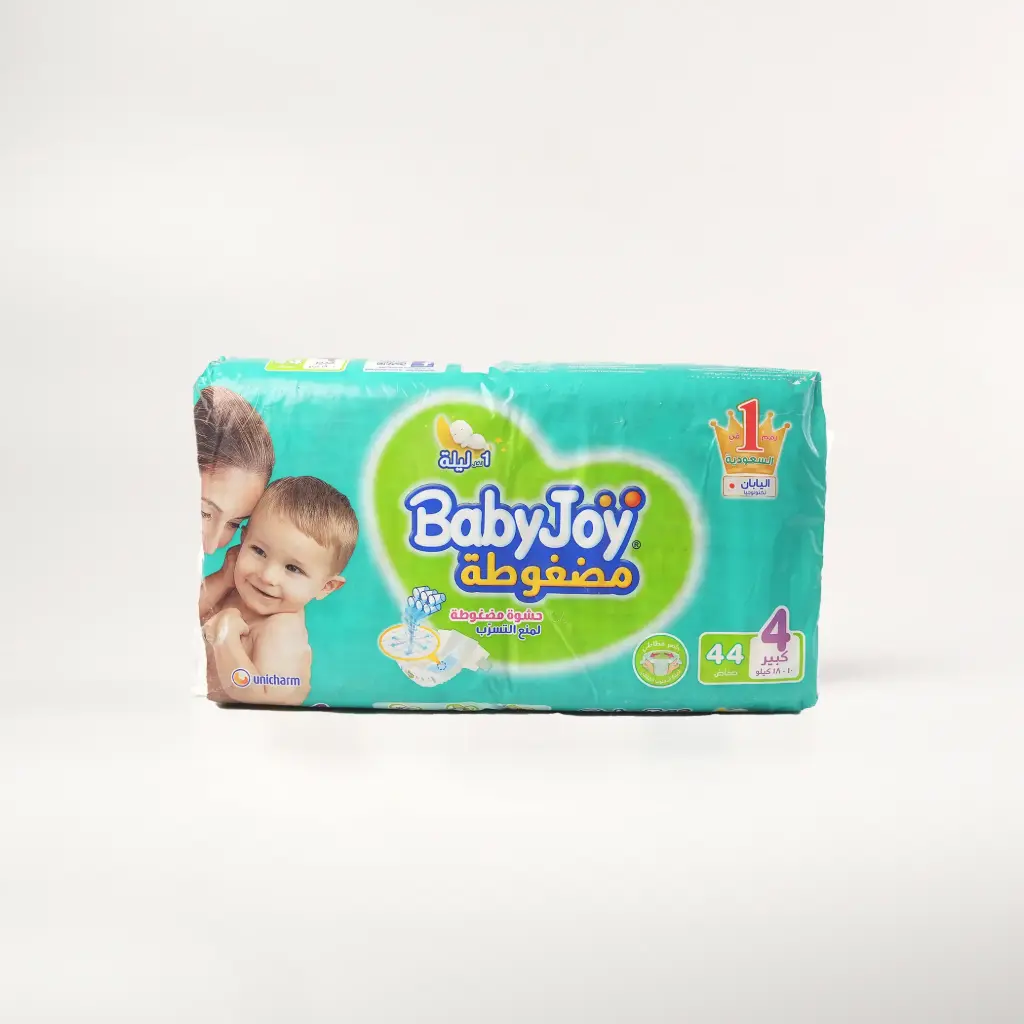 حفاضات أطفال بيبي جوي جامبو مقاس 4 كبير