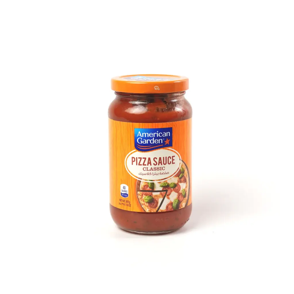  بيتزا  صوص زجاجي امريكان كاردن 397غم 