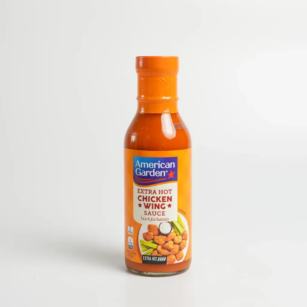  صلصة البافالو الحارة  امريكان كاردن  355مل  حارره جدا 