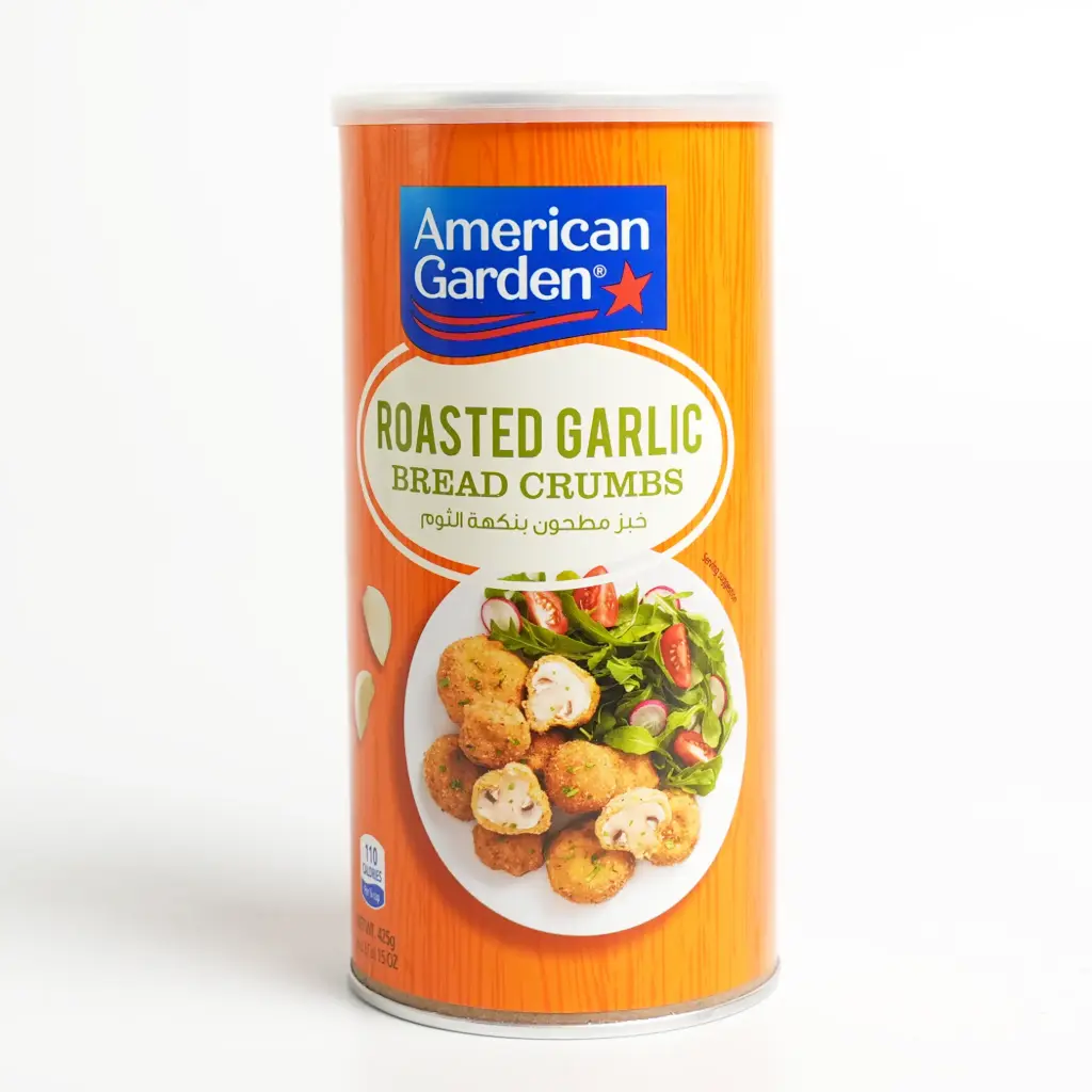  فتفت الخبز (بقسماط)بالثوم المحمص امريكان كاردن 425غم