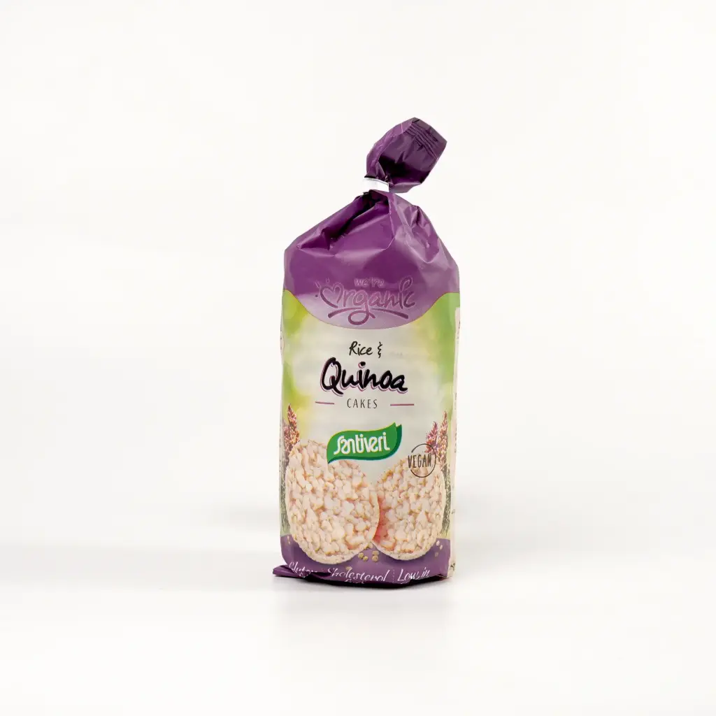  كيك عضوي بالرز والكينيوا سانتفيري 100 غم