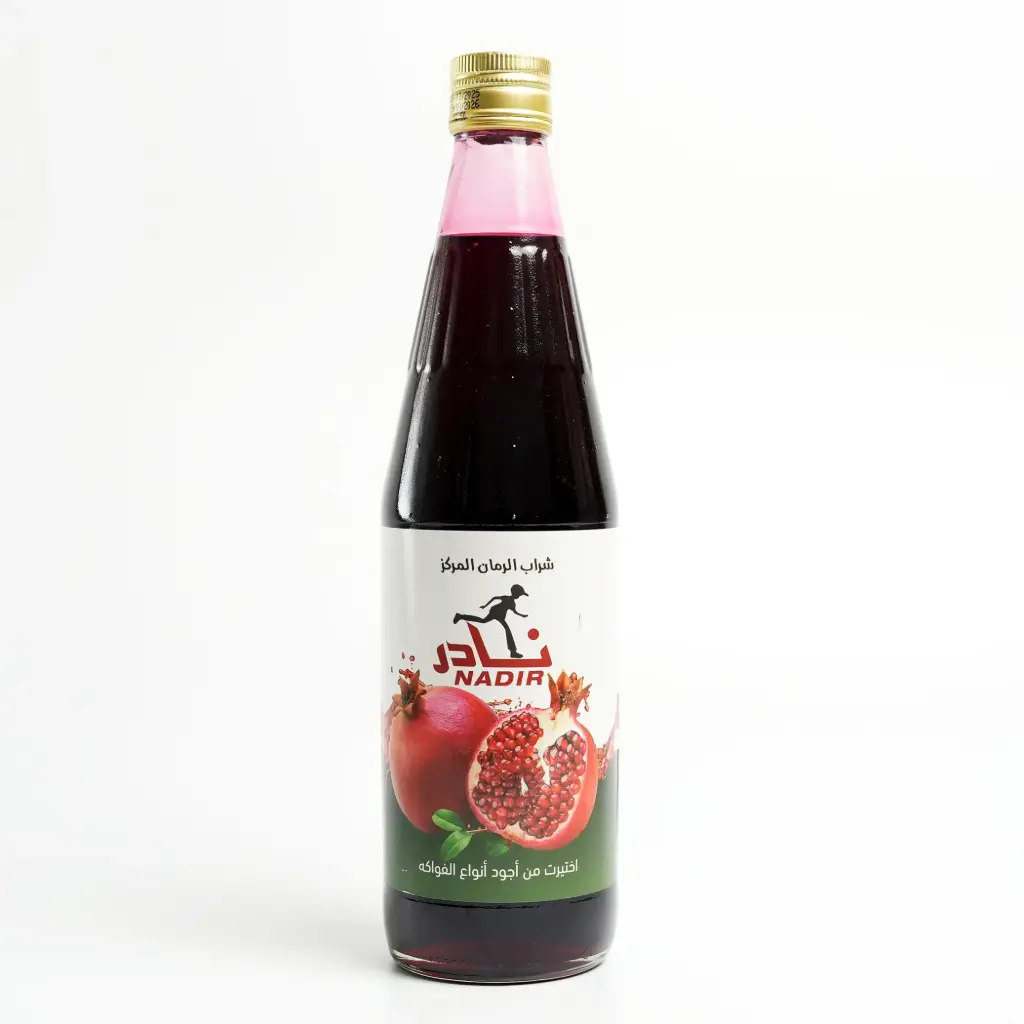  عصير مركز رمان زجاج نادر690 مل 