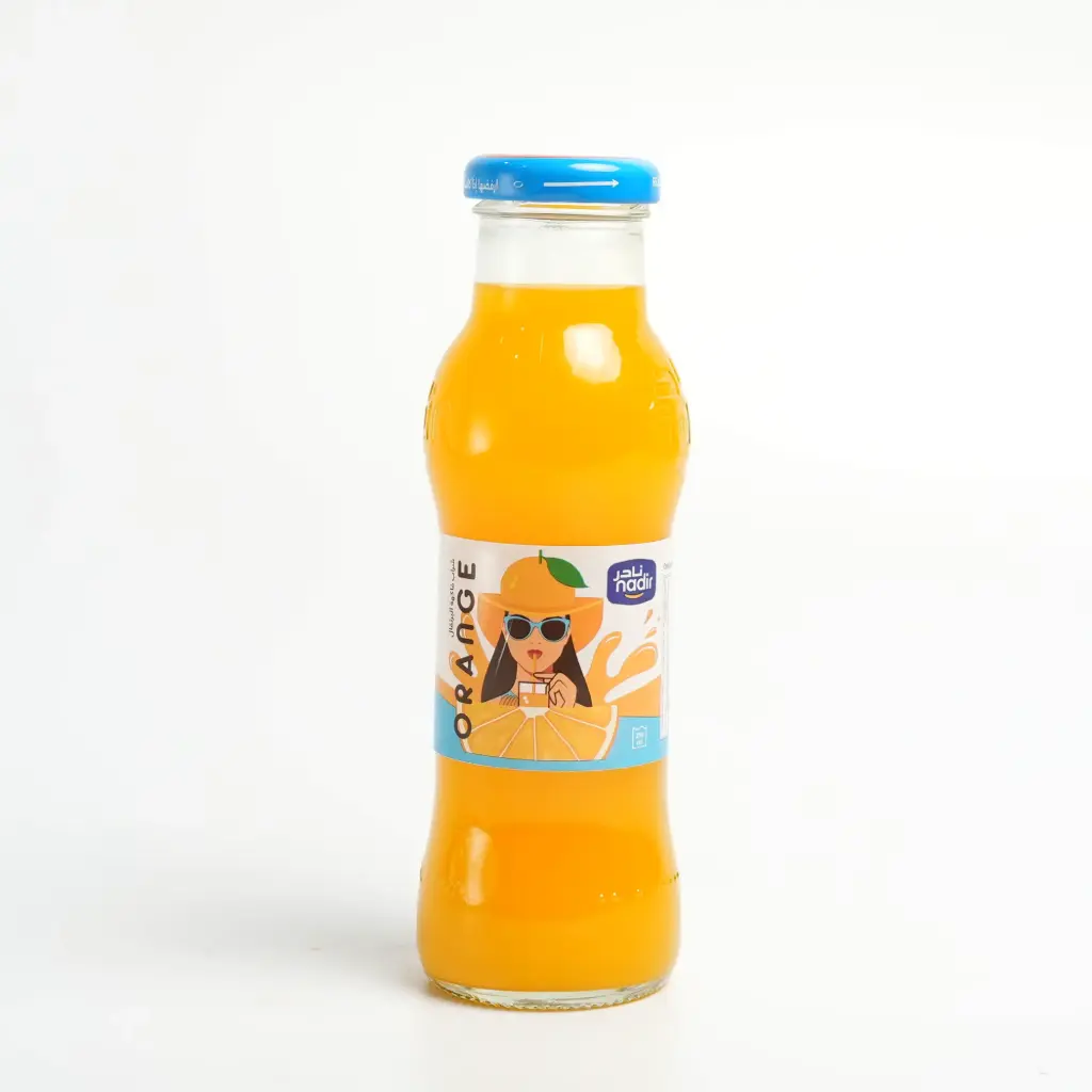 عصير زجاجي برتقال  نادر 250 مل