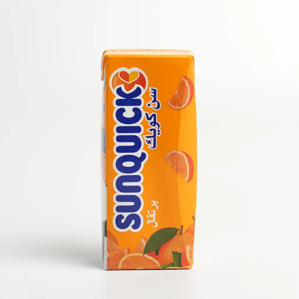 عصير برتقال علبه سن كويك 200 مل