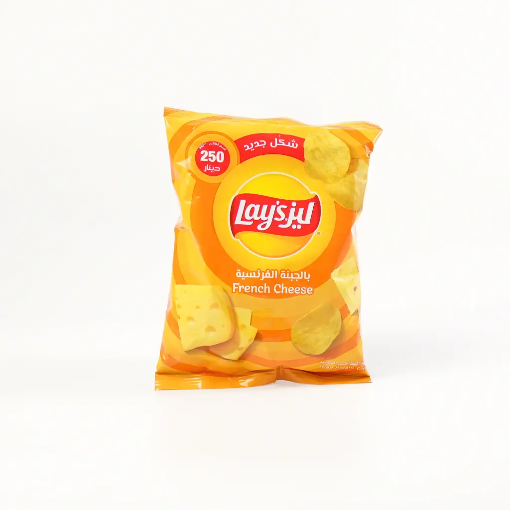 جبس بطعم جبنة فرنسية صغير ليز