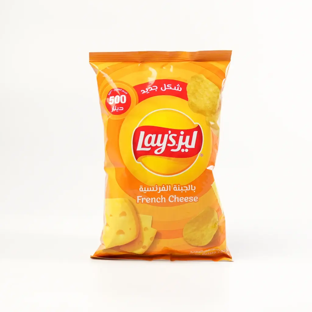 جبس بطعم جبنة فرنسية وسط ليز