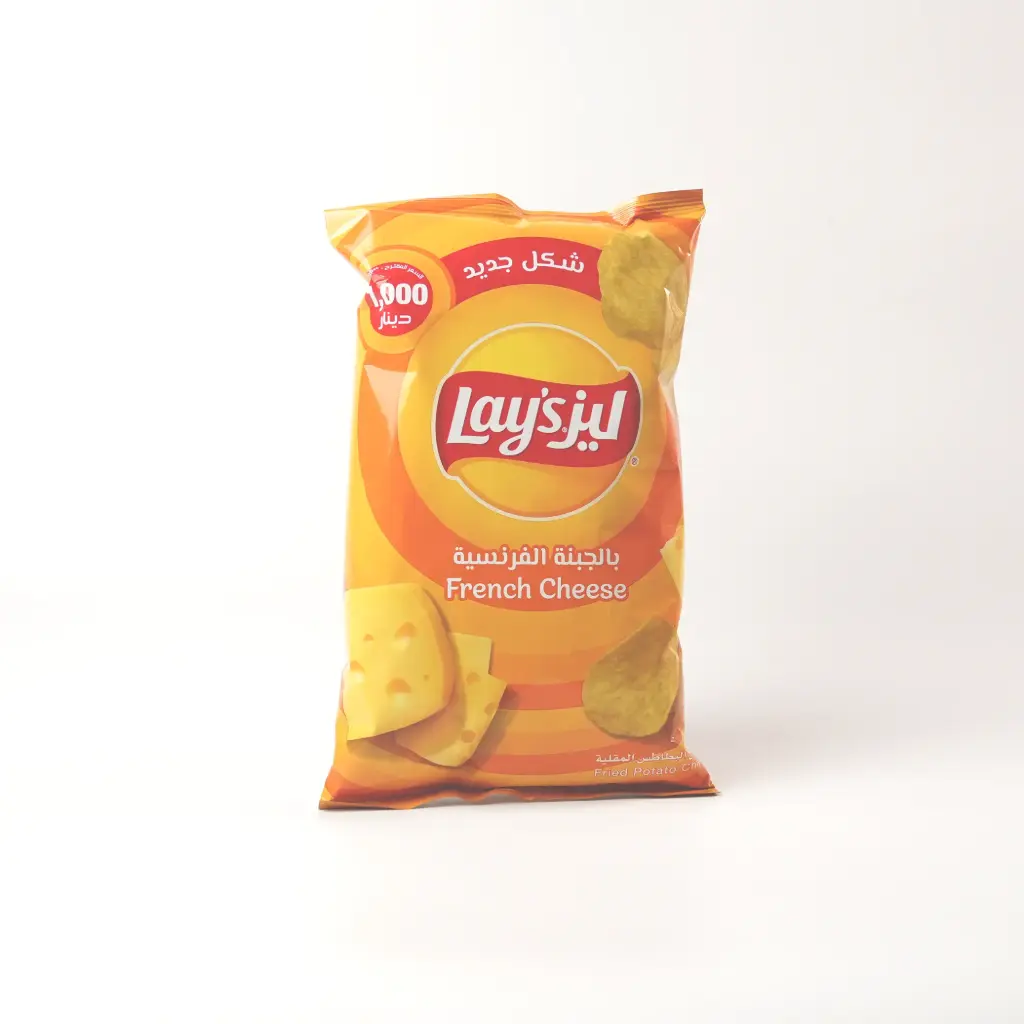 جبس بطعم جبنة فرنسية عائلي ليز