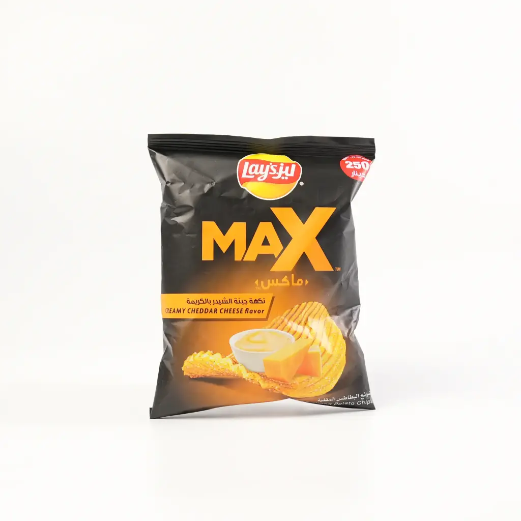 جبس بطعم جبنة شيدر صغير ماكس ليز