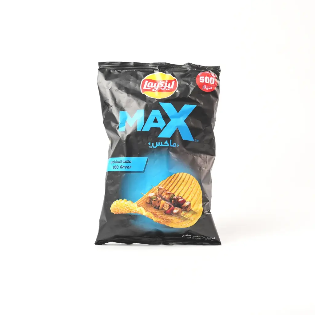 جبس بطعم باربكيو وسط ماكس ليز