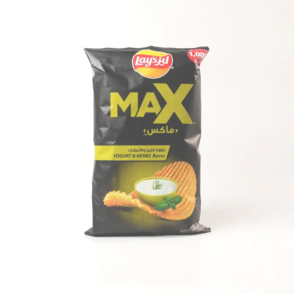 جبس بطعم لبن واعشاب عائلي ماكس ليز