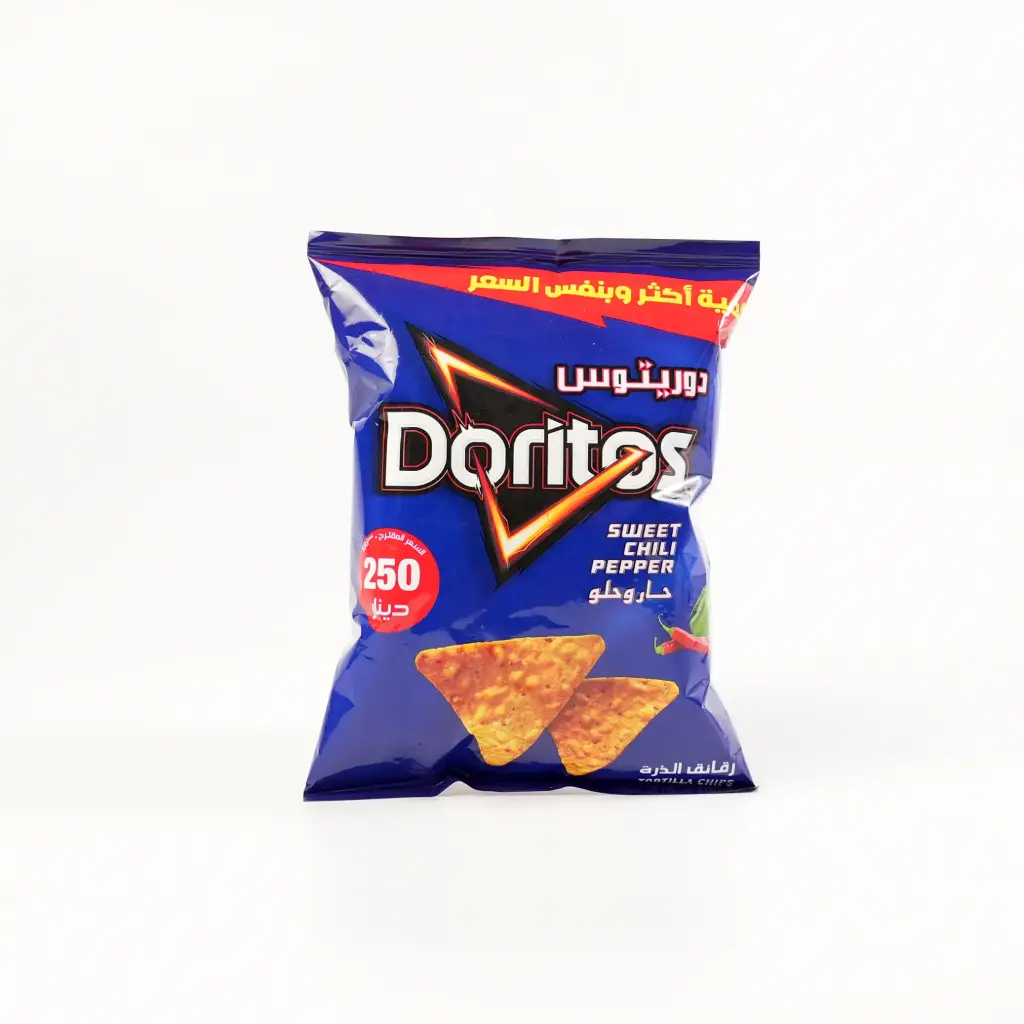 جبس بطعم الـحار حلو صغير دوريتوس