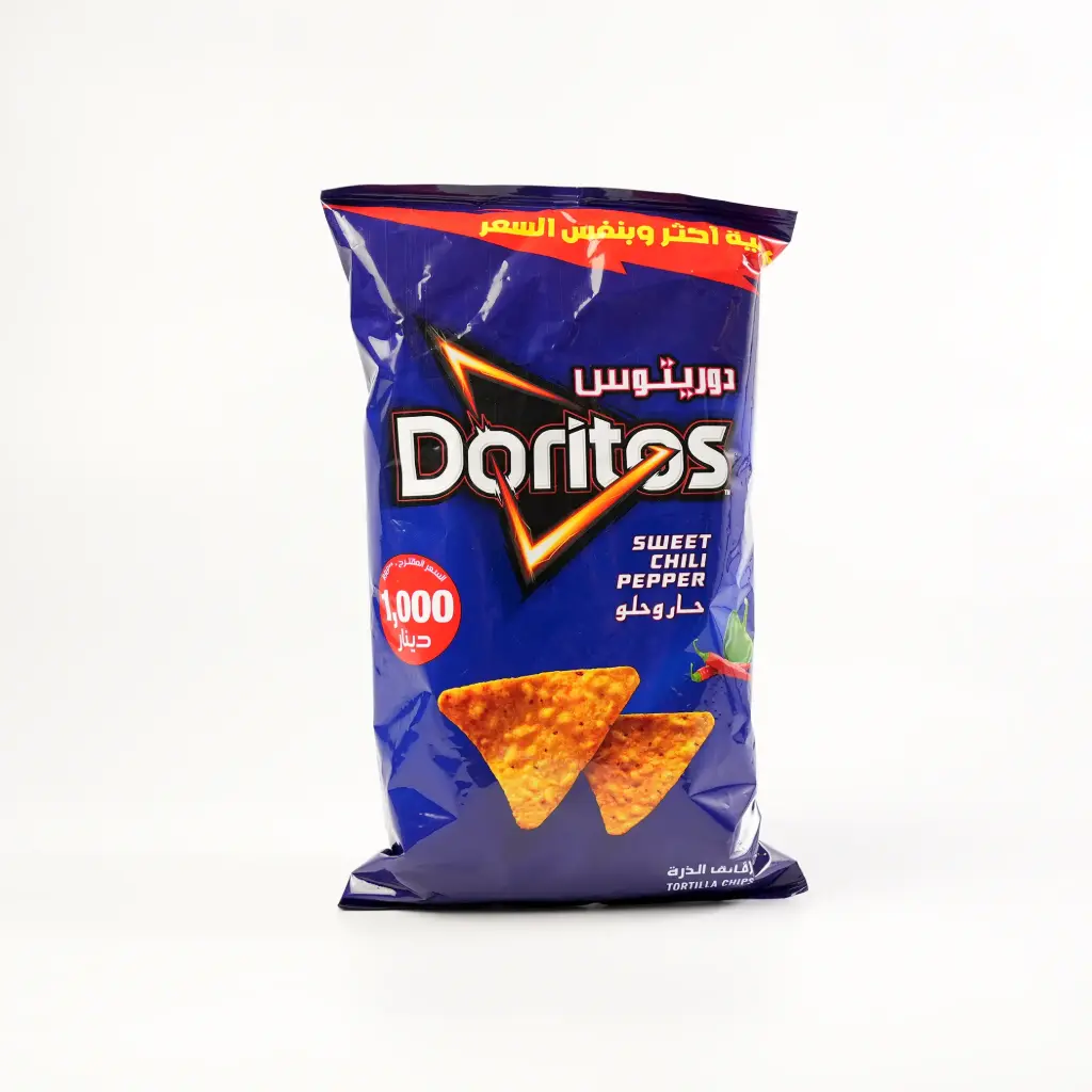 جبس بطعم الـحار حلو عائلي دوريتوس