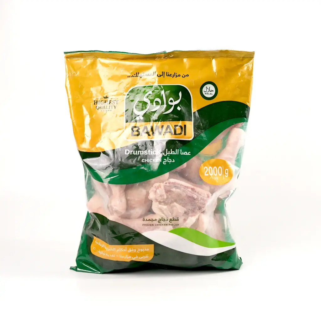 عصا طبل دجاج مجمد بوادي 2000 غم