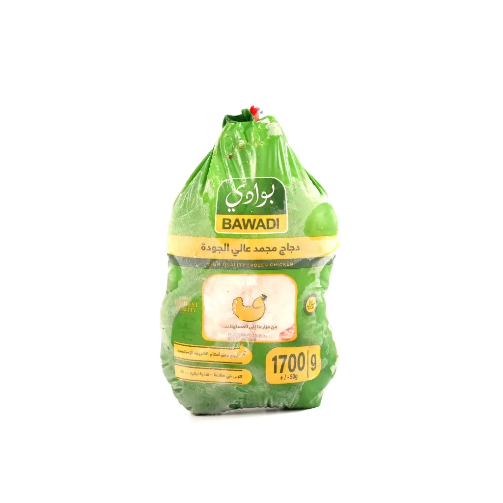  دجاج كامل مجمد بوادي 1700غم