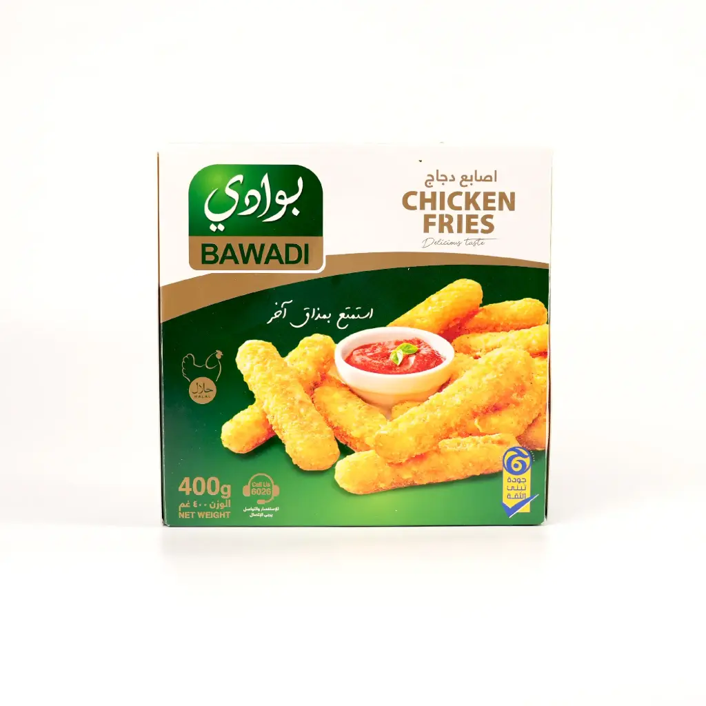  اصابع دجاج مجمد بوادي 400 غم