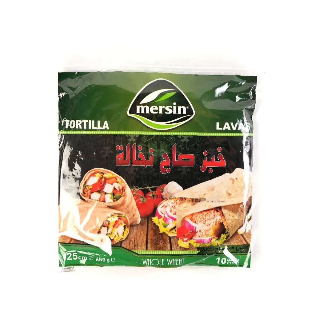 خبز صاج بالنخالة مرسين 650 غم 