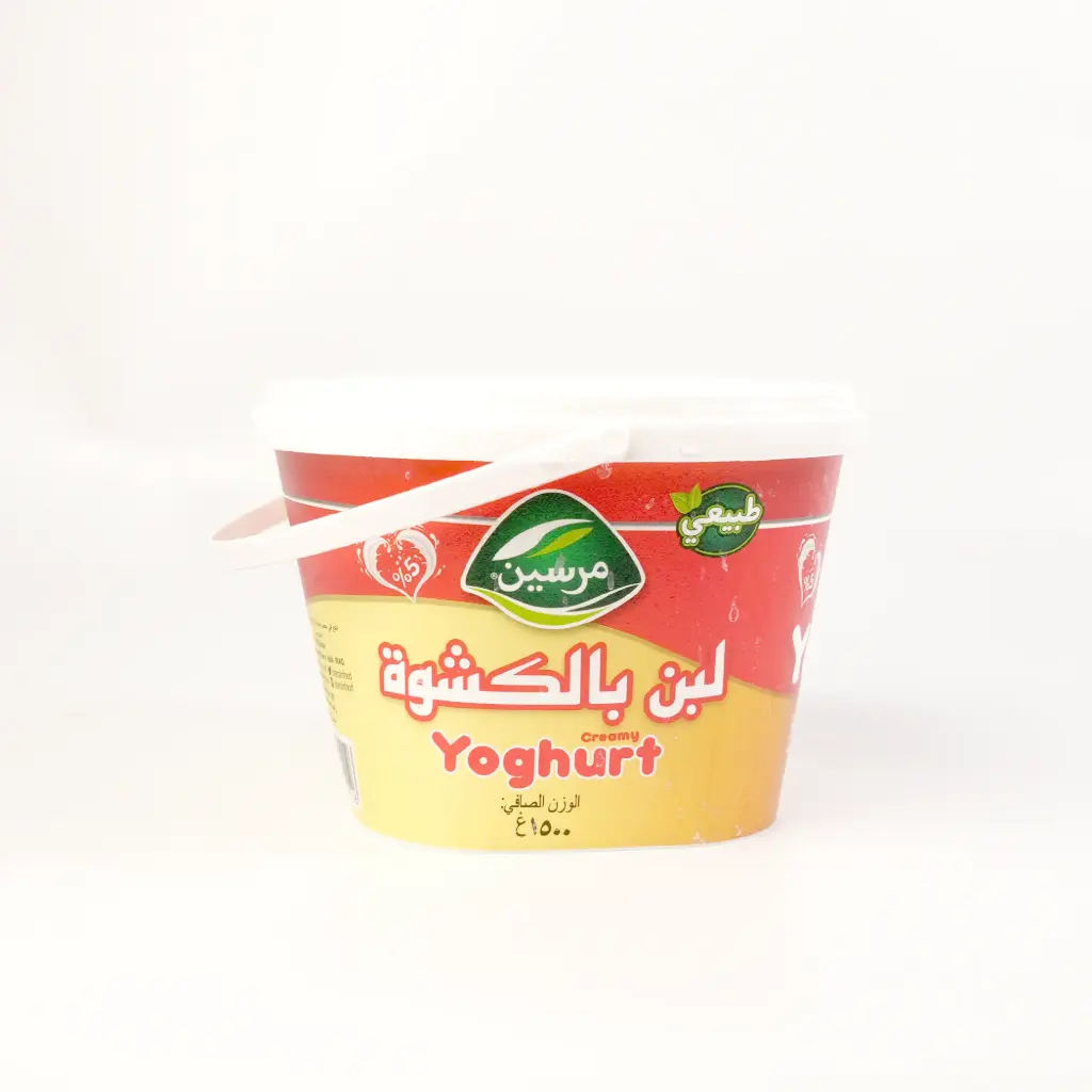  لبن بالكشوة  سطل مرسين 1500غم