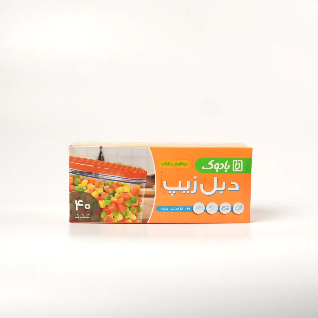 كيس حفظ اغذيه زيب كيب بادوك مقاس 18*20 