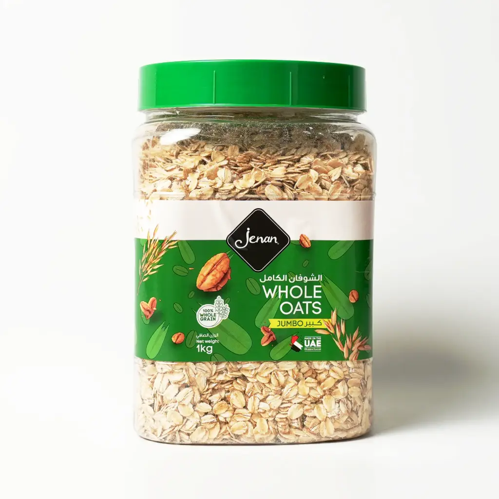 شوفان جنان علبة بلاستيكية 1كغم