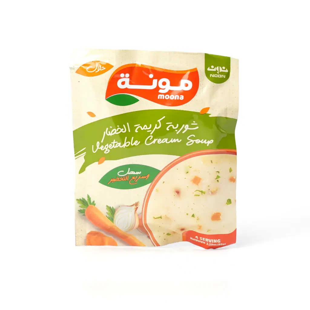 شوربة كريمة الخضار نون 65غم