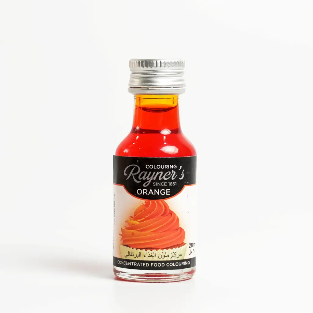 الوان غذائية البرتقالي رينر 28مل