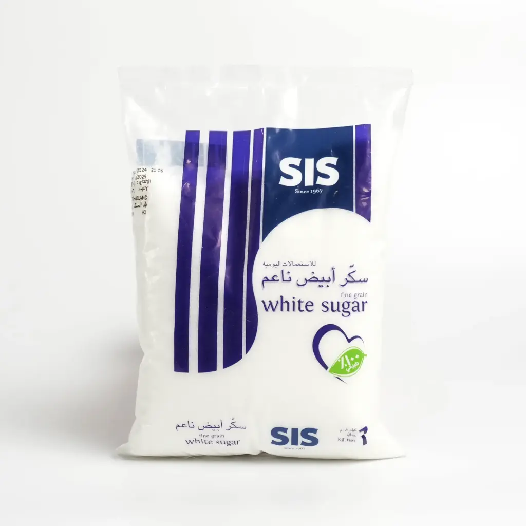 سكر ابيض ناعم 1كغم