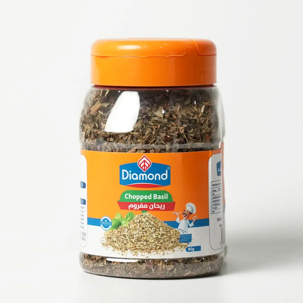 بهارات ريحان مفروم صغيرة دايموند 80 غم