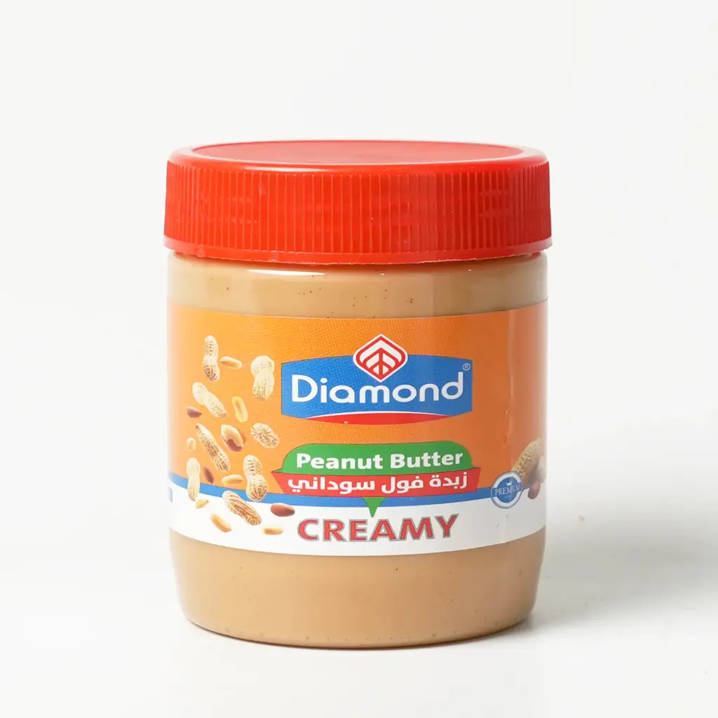 زبدة فول سوداني أحمر دايموند 340 غم