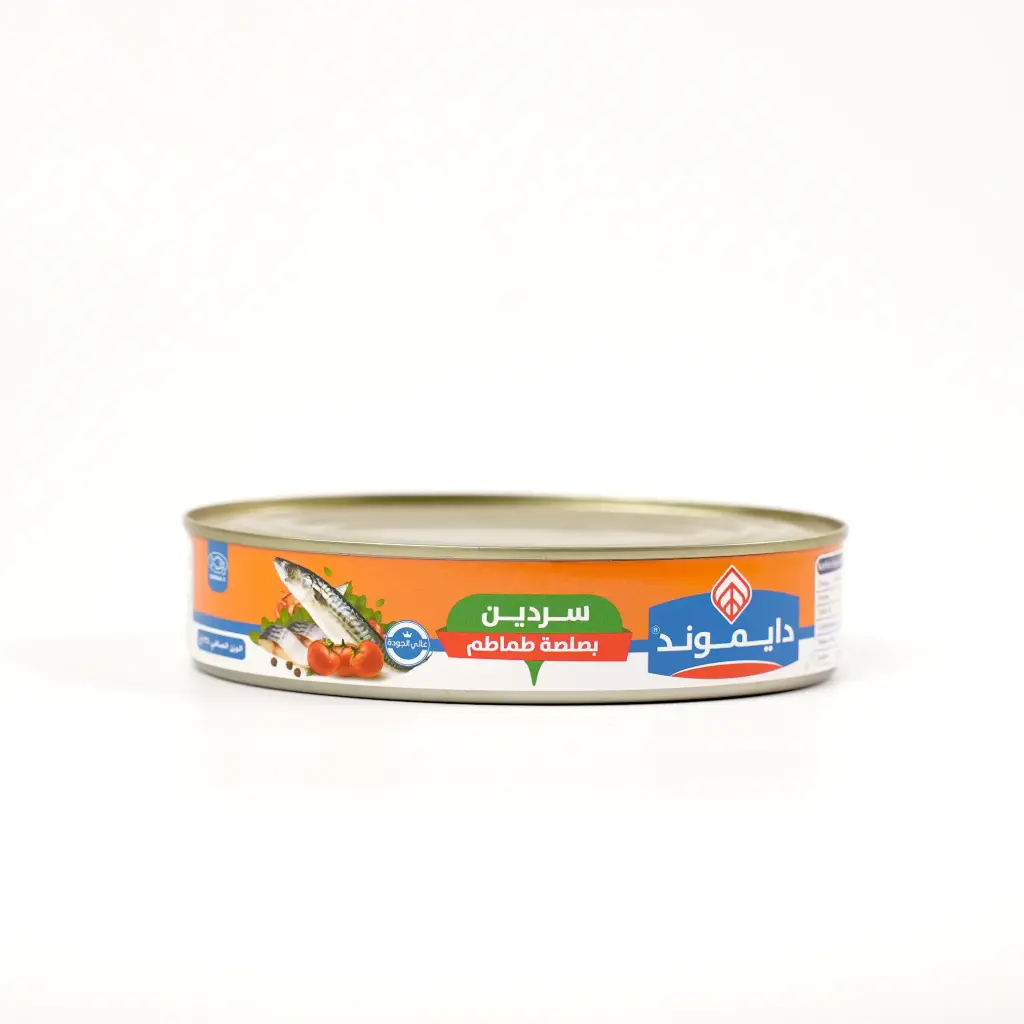 سمك سردين بصلصة الطماطم دايموند 425 غم  