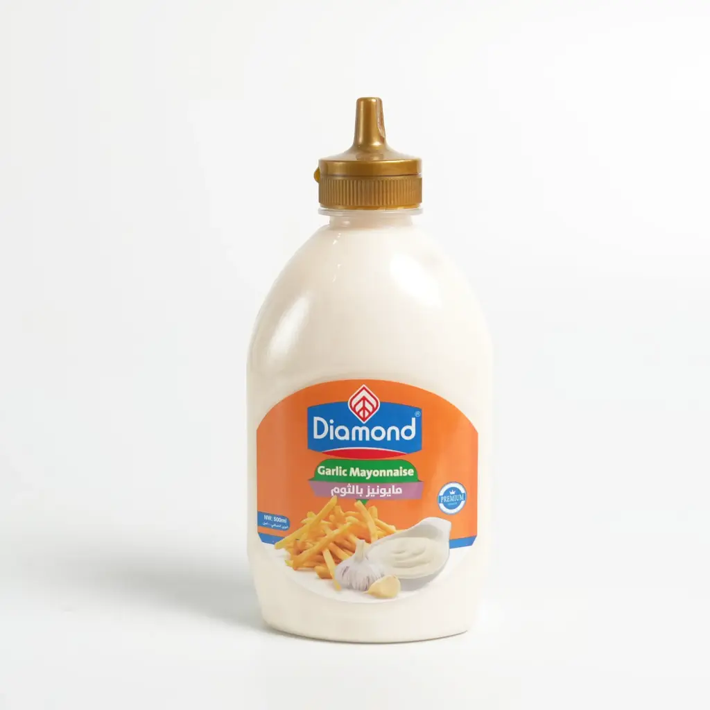 مايونيز بالثوم دايموند 500 مل 