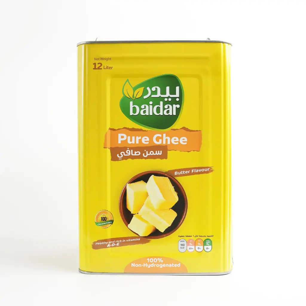  دهن بطعم الزبدة بيدر 12 لتر 